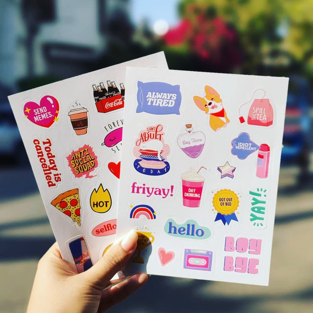 Planches de Stickers