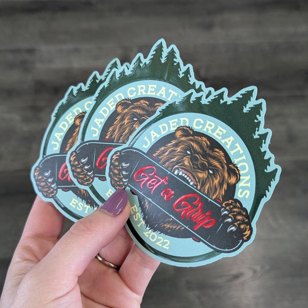 3D UV Stickers