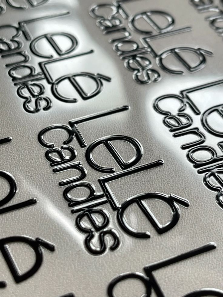 3D UV Stickers