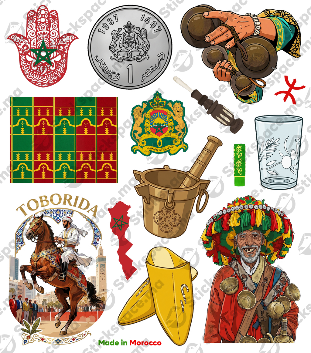 Maroc Collection — Pack Complet +100 Stickers