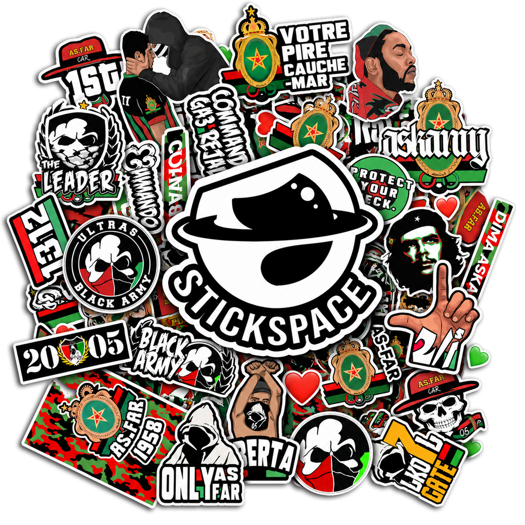AS-FAR 3D stickers
