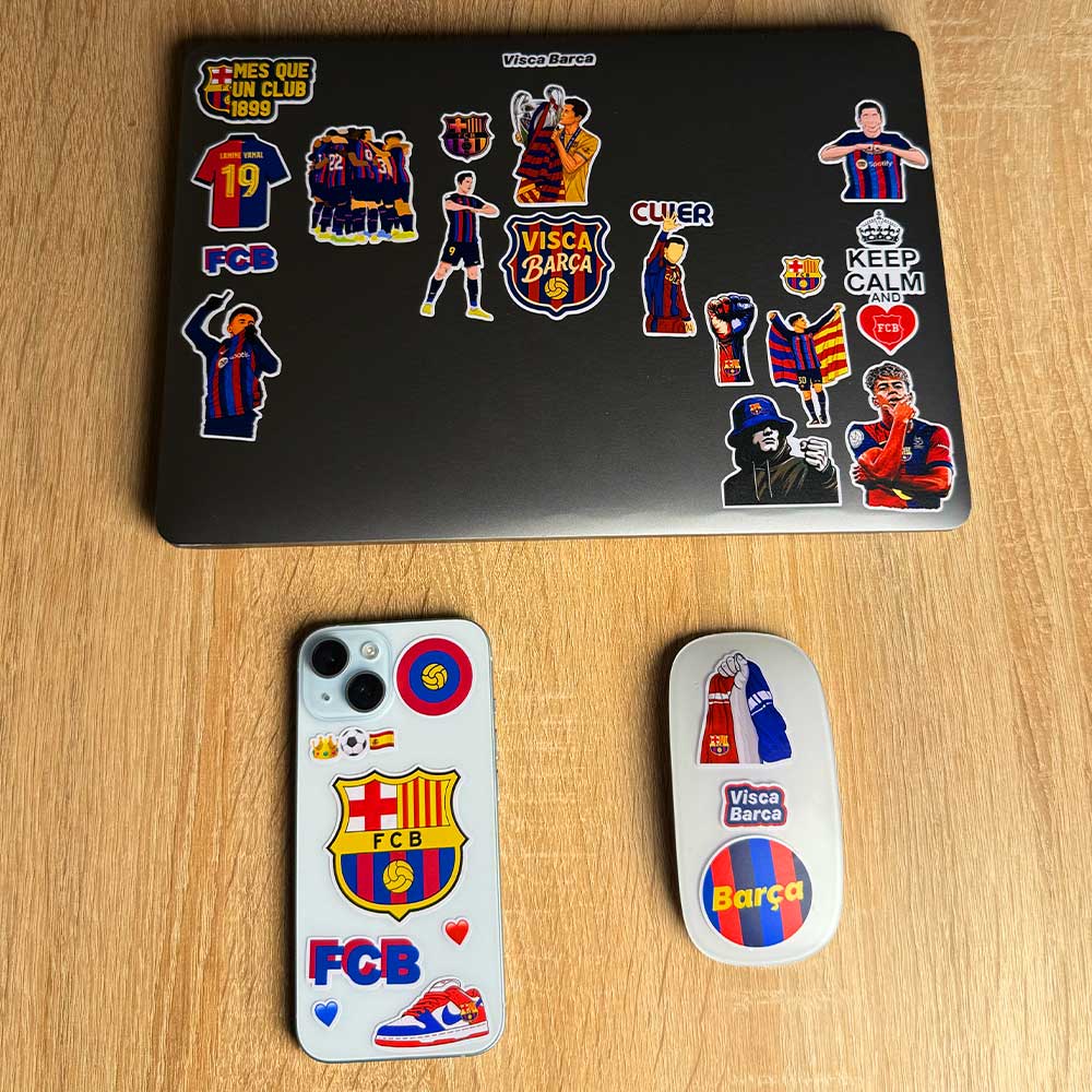 FC Barcelona 3D stickers