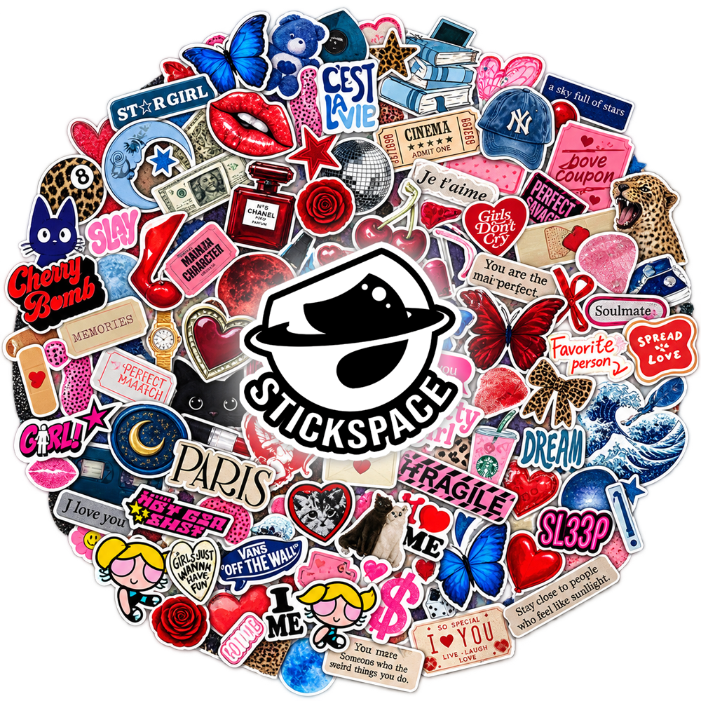 Girl Vibes — Pack Complet +150 Stickers