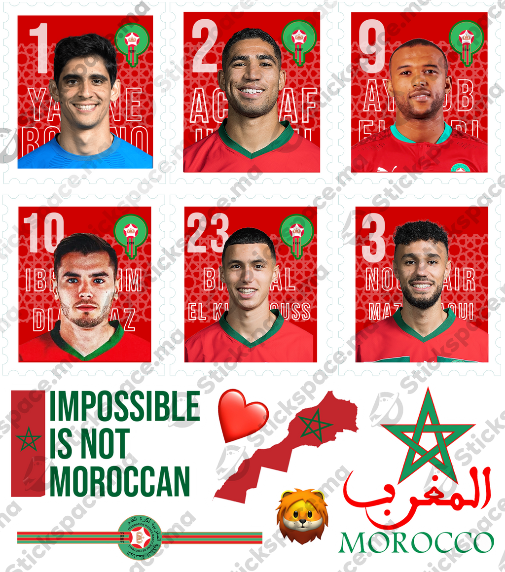 Maroc Collection — Pack Complet +100 Stickers
