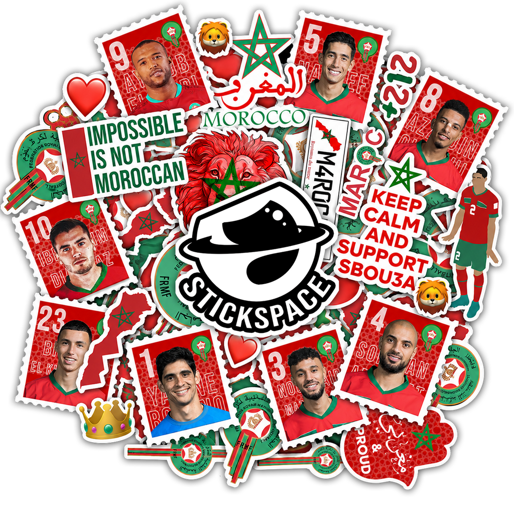 Équipe Nationale 3D Stickers