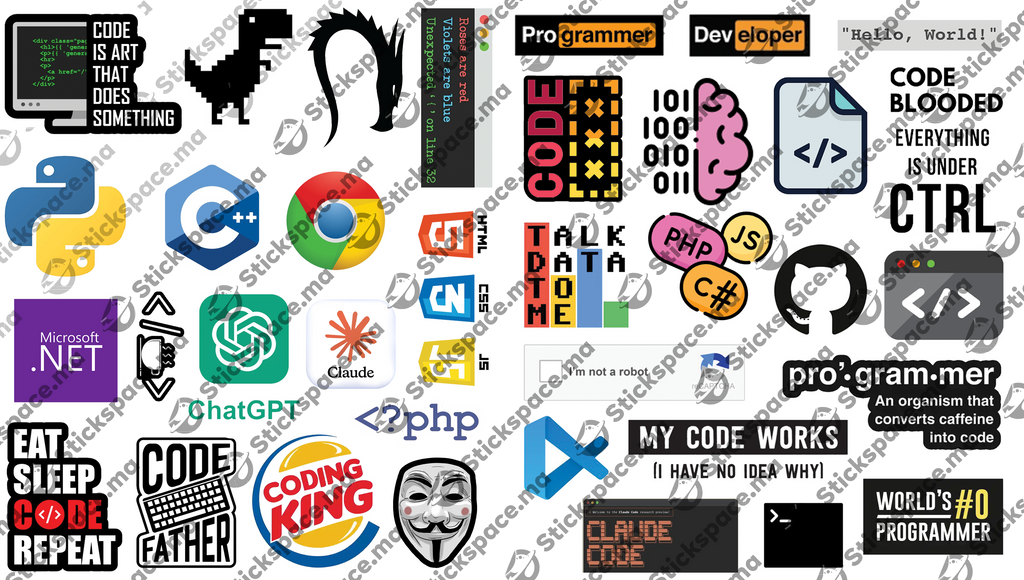 Coding 3D Stickers