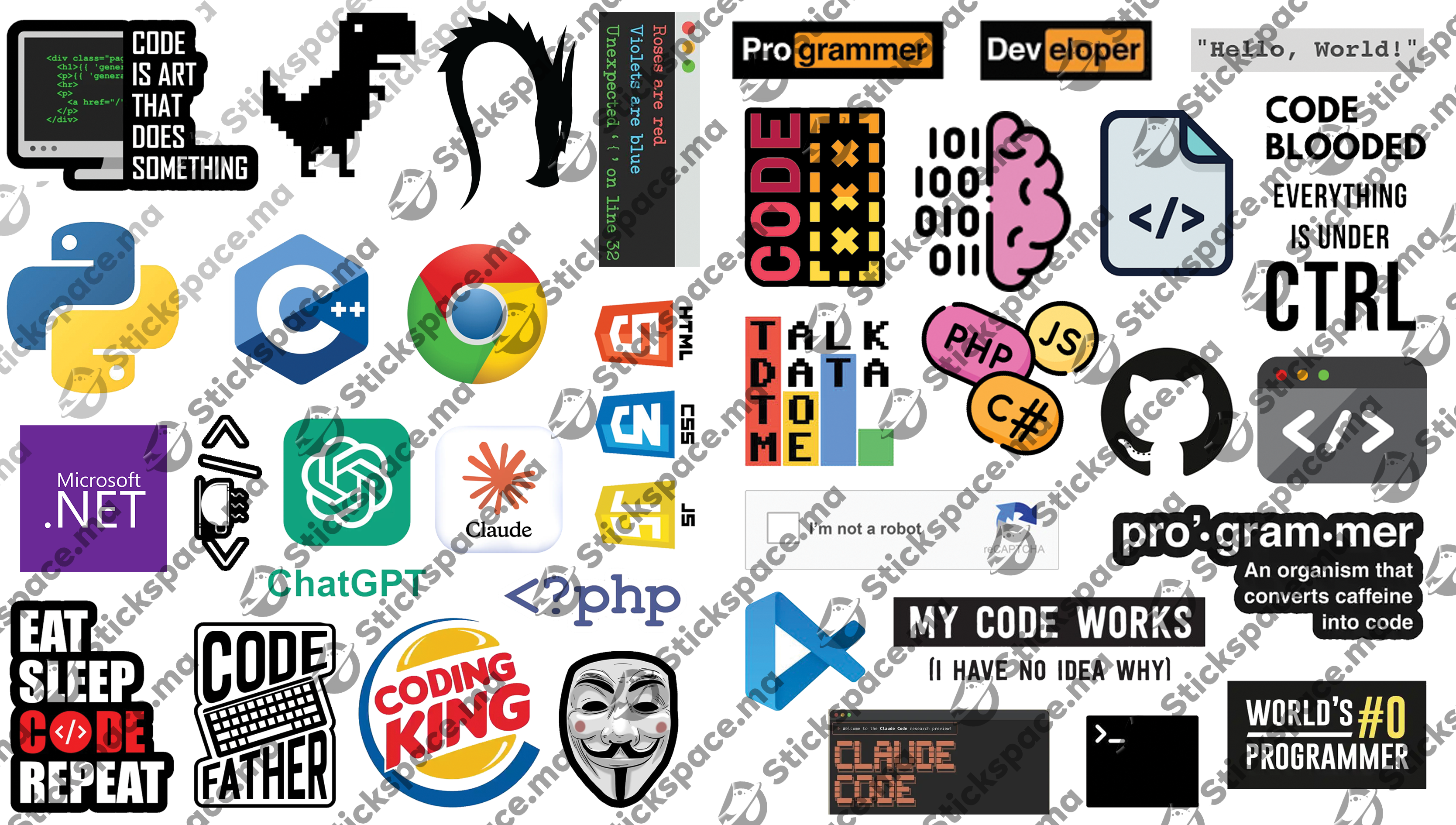 Coding 3D Stickers