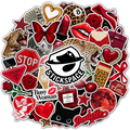 Red Diva 3D Stickers
