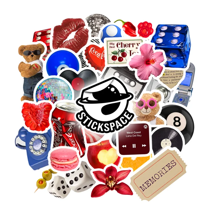 Y2K 3D Stickers