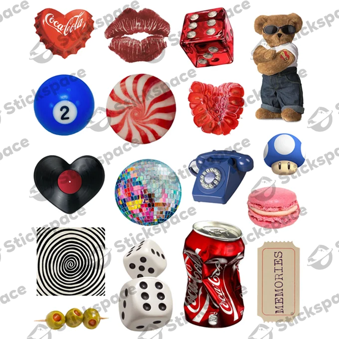 Y2K 3D Stickers